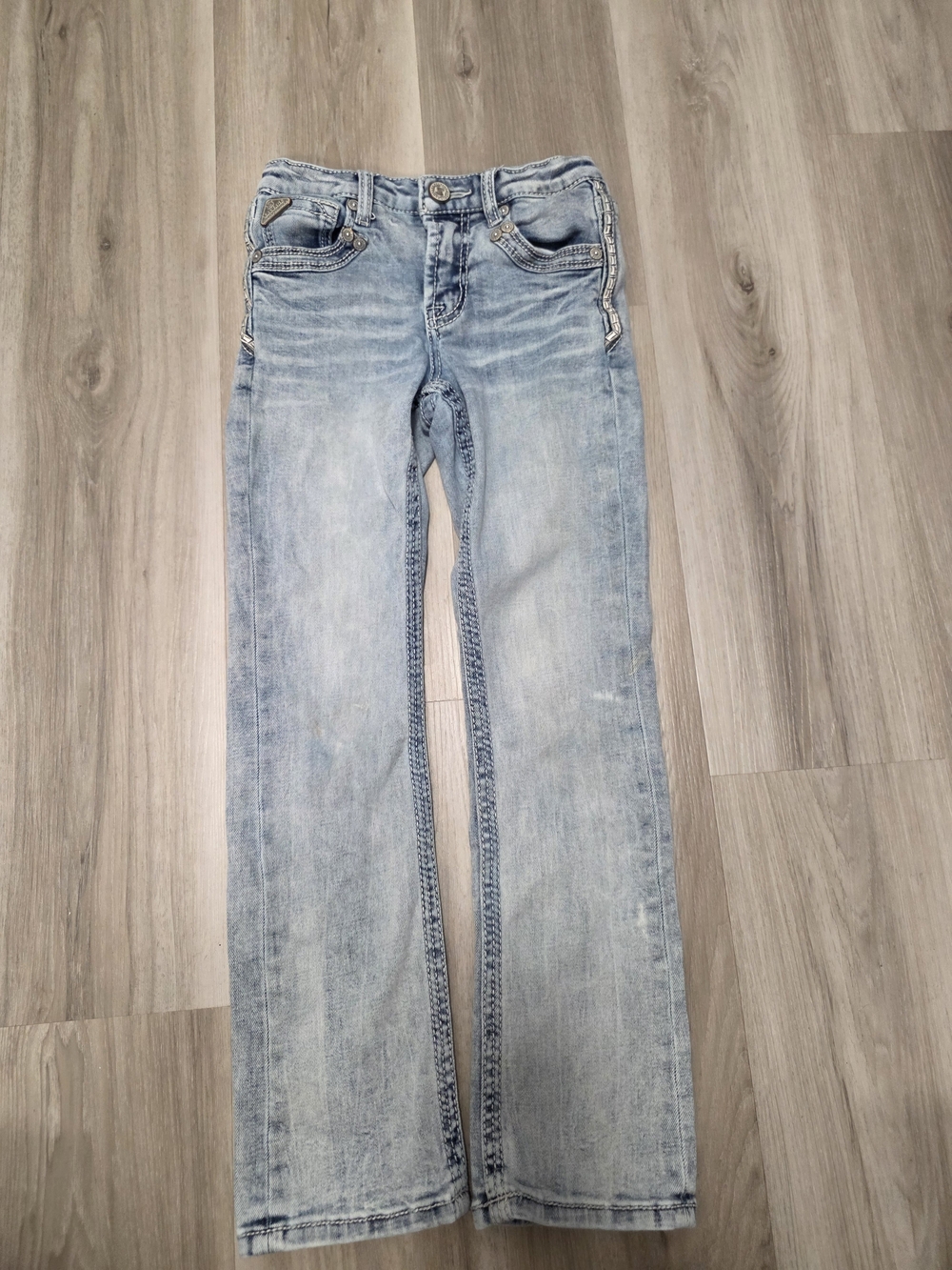 Salvage Light Blue Kids Jeans - Straight Leg